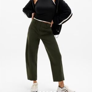 Athleta Skyline High Rise Barrel Leg Pant 0T